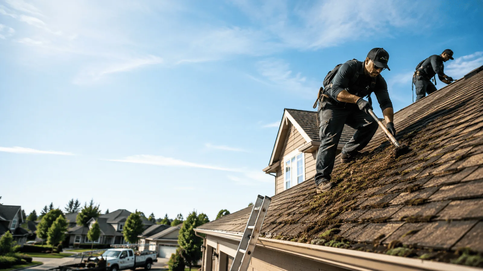 Roof Moss Removal in Willow Spring, NC near me